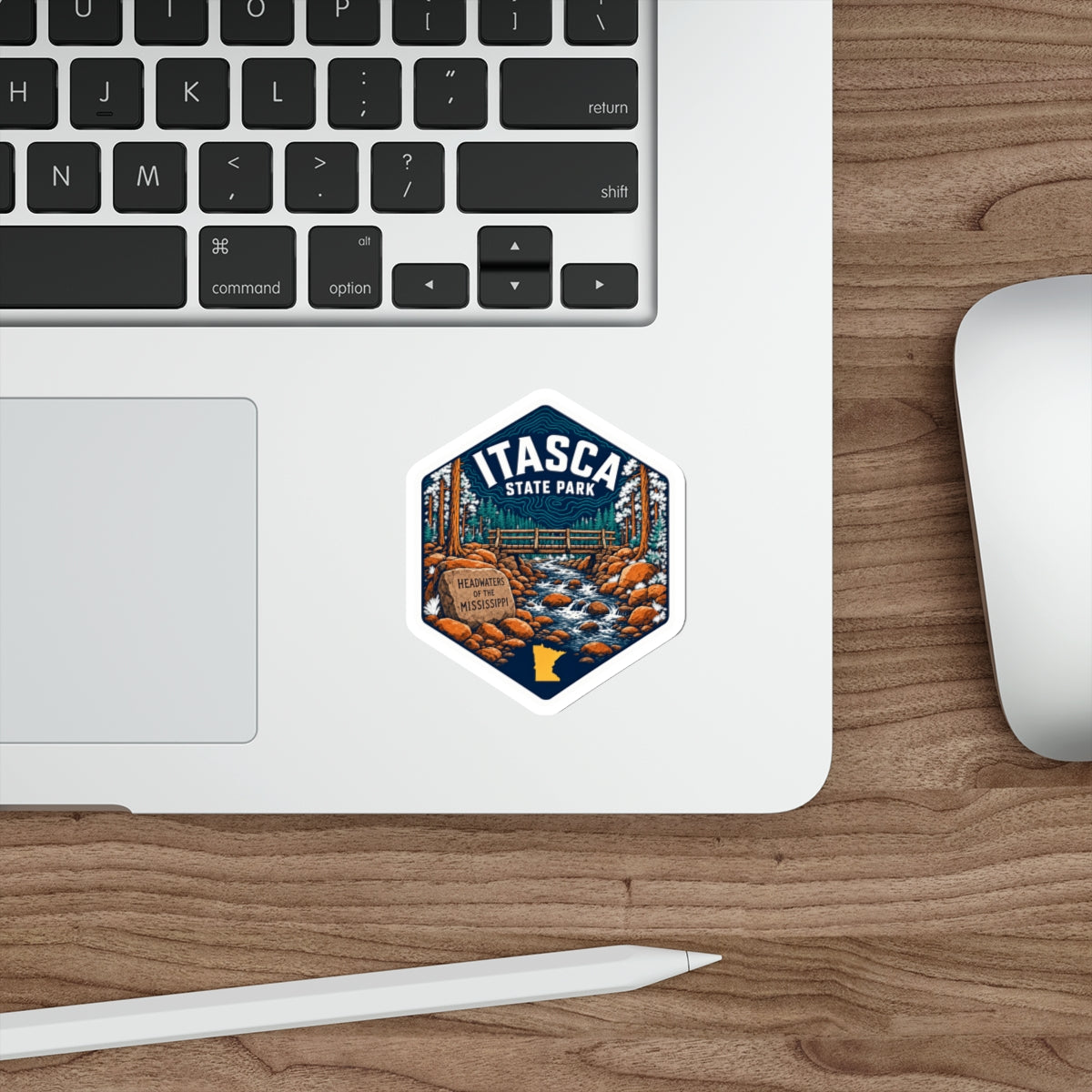 Itasca State Park Minnesota Sticker