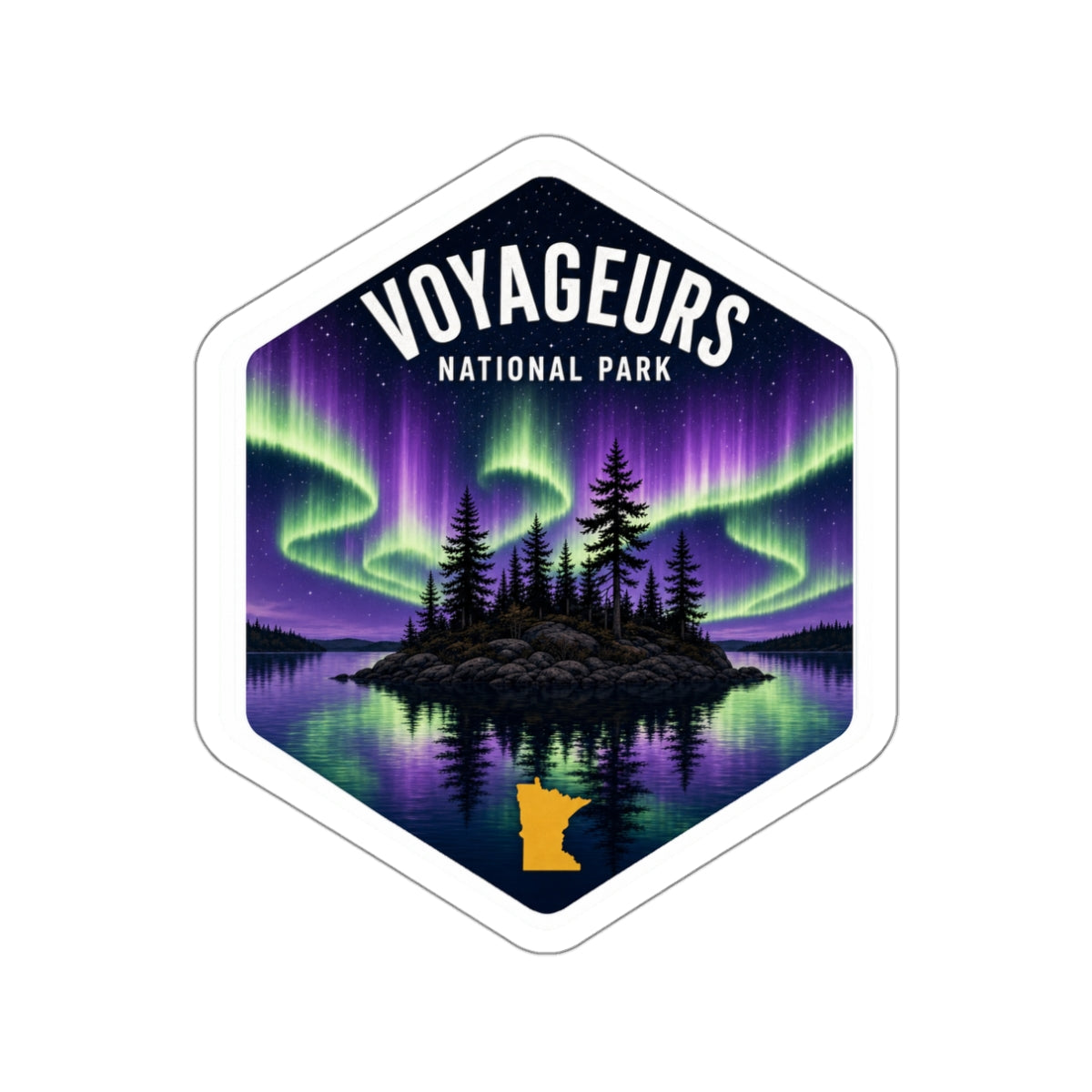Voyageurs National Park Minnesota Sticker