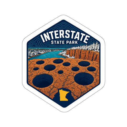 Interstate State Park Minnesota Sticker