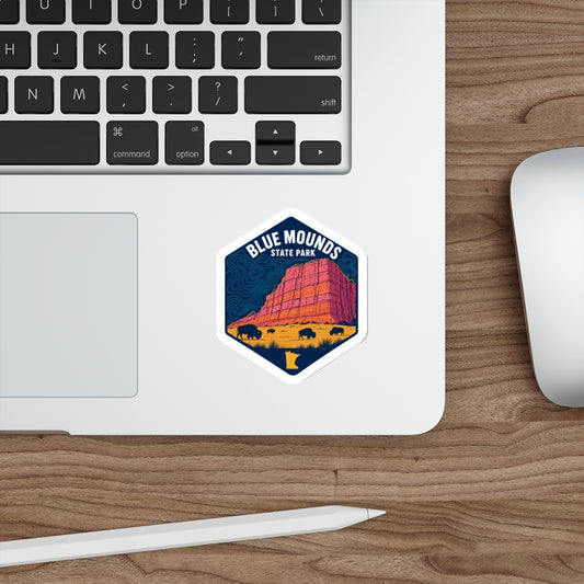 Blue Mounds State Park Minnesota Sticker