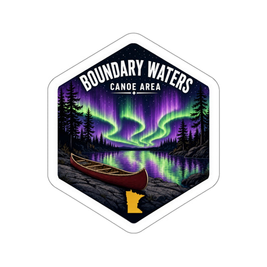 Boundary Waters Canoe Area Minnesota Sticker
