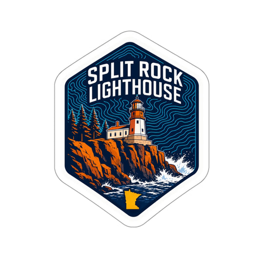 Split Rock Light House State Park, MN Sticker