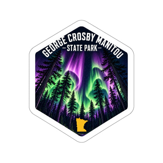 George Crosby Manitou State Park Sticker