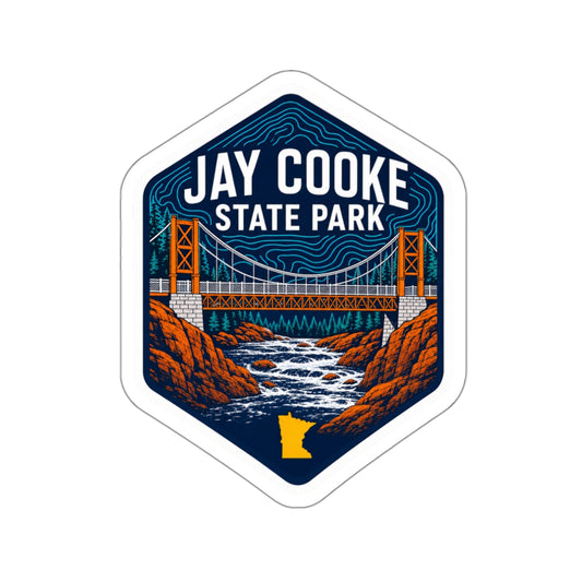Jay Cooke State Park Minnesota Sticker