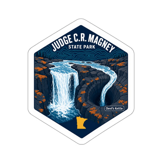 Judge C.R. Magney State Park Minnesota Sticker